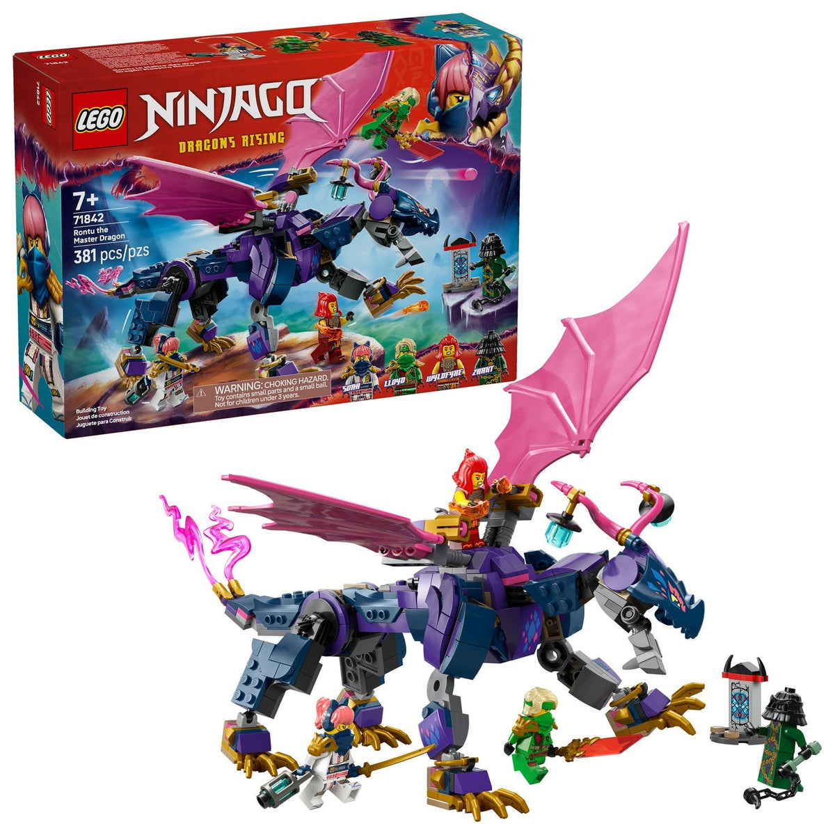 71842 Rontu the Master Dragon (Retired) LEGO Ninjago product image 2, provided for visual reference and product detail review
