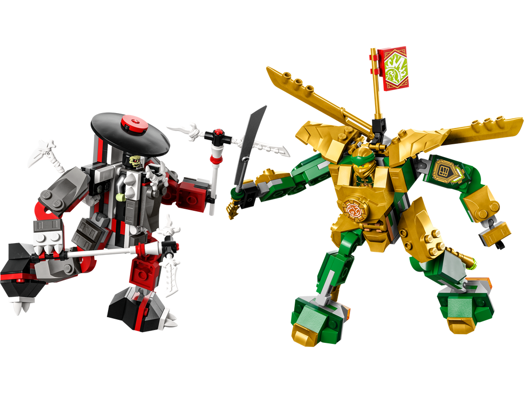 71781 Lloyd's Mech Battle EVO (Retired) LEGO Ninjago product image 2, provided for visual reference and product detail review