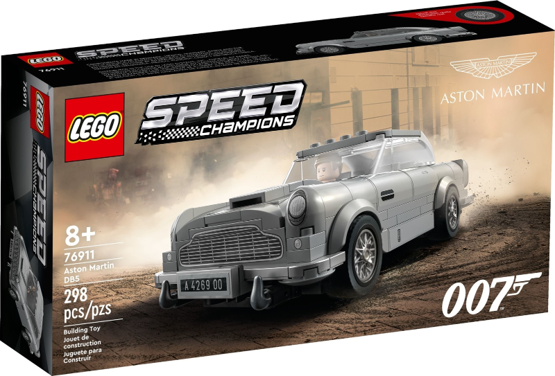 76911 007 Aston Martin DB5 (Retired) LEGO Speed Champions product image 1, provided for visual reference and product detail