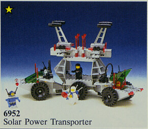 6952 Solar Power Transporter (Retired) LEGO Space product image 2, provided for visual reference and product detail review