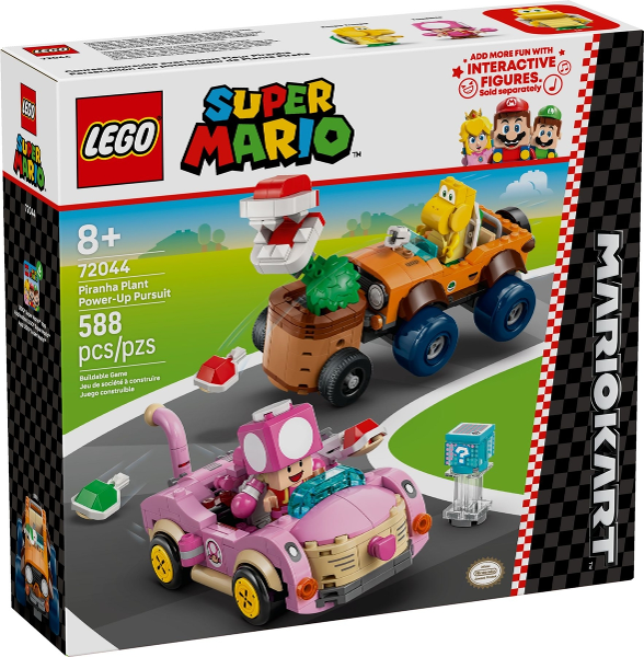 72044 Mario Kart - Piranha Plant Power-Up Pursuit (Retired) LEGO Super Mario product image 1, provided for visual reference