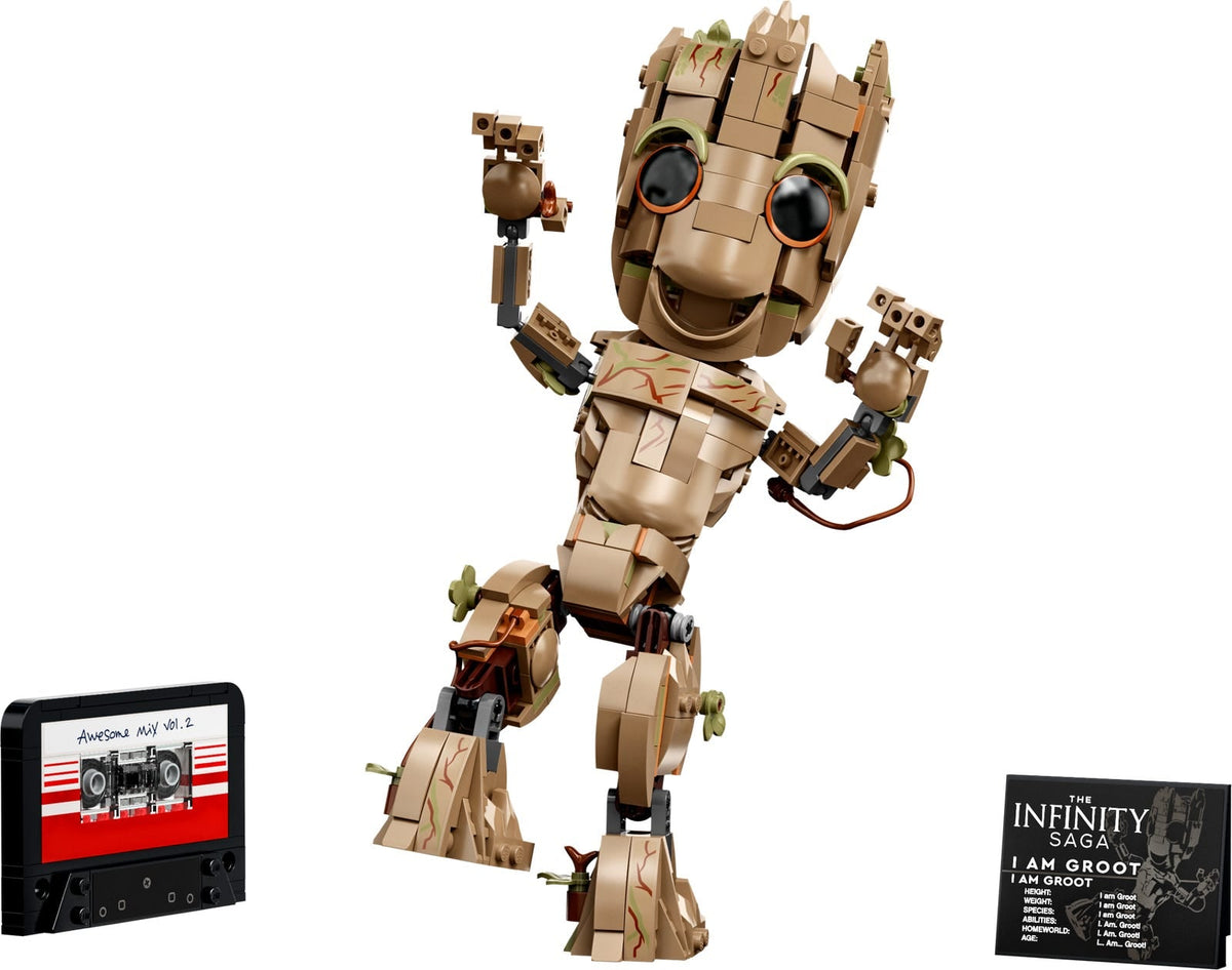 76217 I am Groot (Retired) LEGO Super Heroes product image 2, provided for visual reference and product detail review