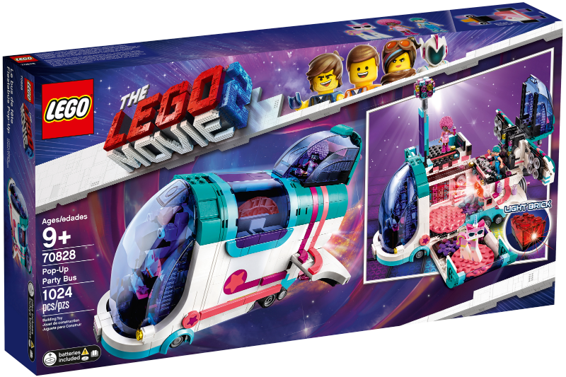 70828 Pop-Up Party Bus (Retired) LEGO The LEGO Movie 2 product image 1, provided for visual reference and product detail