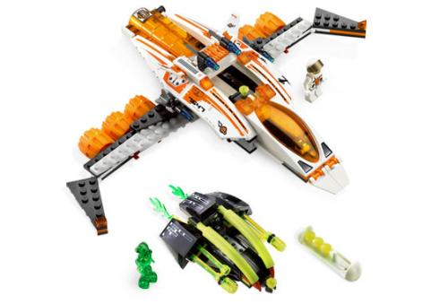 7647 MX-41 Switch Fighter (Retired) LEGO Space product image 2, provided for visual reference and product detail review