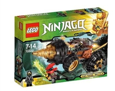 70502 Cole's Earth Driller (Retired) LEGO Ninjago product image 1, provided for visual reference and product detail review