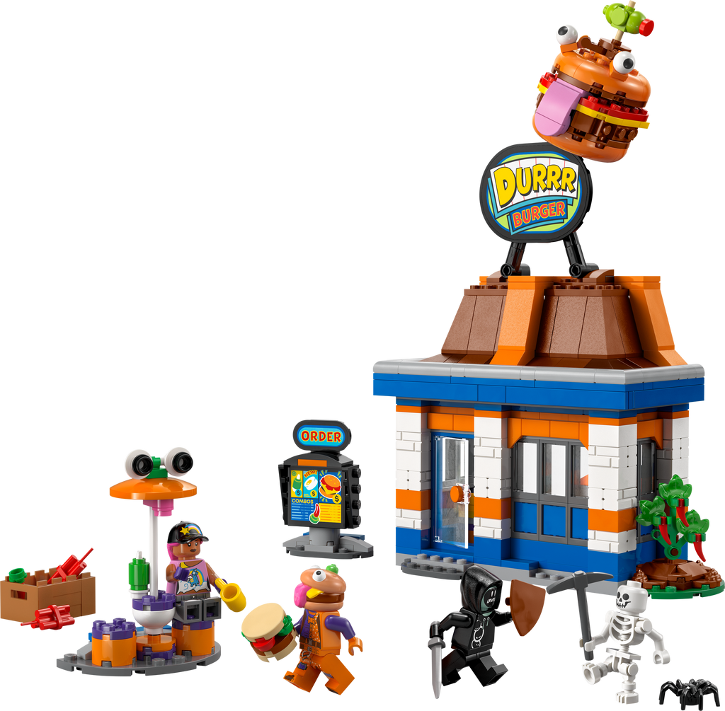 77076 Durrr Burger Restaurant (Retired) LEGO Fortnite product image 3, provided for visual reference and product detail