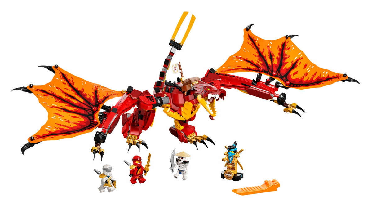 71753 Fire Dragon Attack (Retired) LEGO Ninjago product image 2, provided for visual reference and product detail review