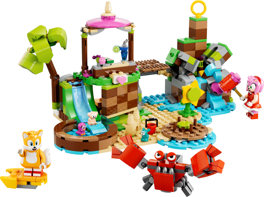 76992 Amy's Animal Rescue Island (Retired) LEGO Sonic product image 2, provided for visual reference and product detail
