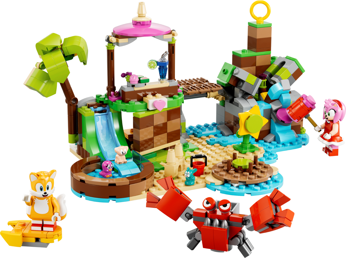 76992 Amy's Animal Rescue Island (Retired) LEGO Sonic product image 2, provided for visual reference and product detail