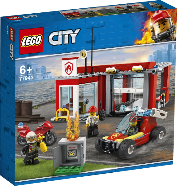 77943 Fire Station Starter Set (Retired) LEGO City product image 1, provided for visual reference and product detail review