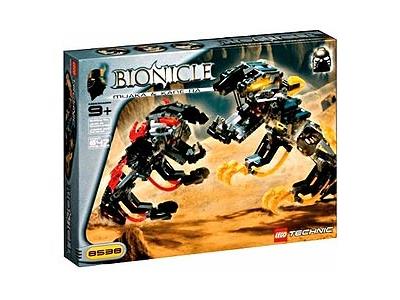 8538 Muaka & Kane-ra (Retired) LEGO BIONICLE product image 1, provided for visual reference and product detail review