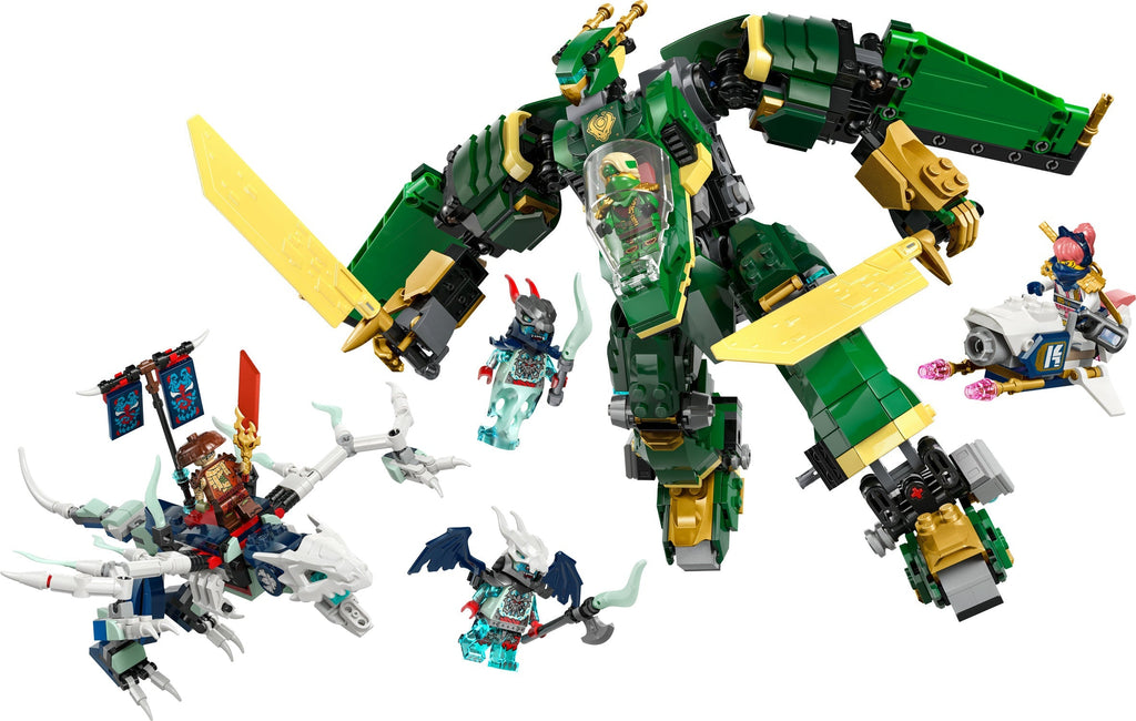 71845 Lloyd's Jet Mech (Retired) LEGO Ninjago product image 3, provided for visual reference and product detail review