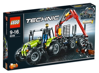 8049 Tractor with Log Loader (Retired) LEGO TECHNIC product image 1, provided for visual reference and product detail review
