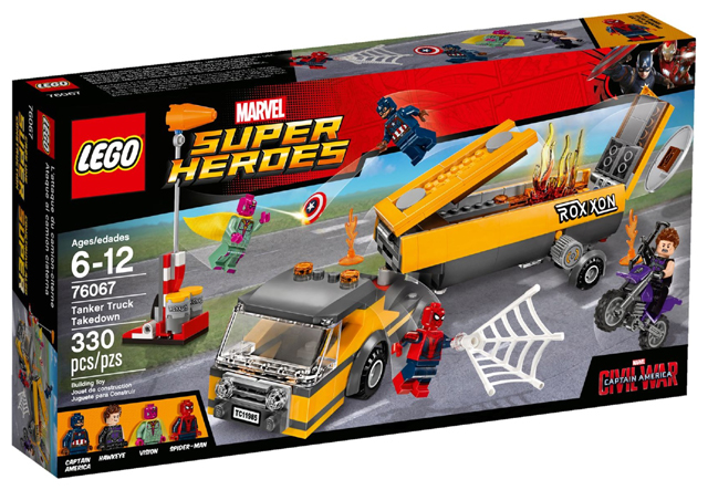 76067 Tanker Truck Takedown (Retired) LEGO Super Heroes product image 1, provided for visual reference and product detail
