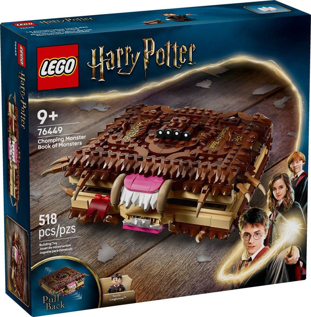 76449 Chomping Monster Book of Monsters (Retired) LEGO Harry Potter product image 1, provided for visual reference and