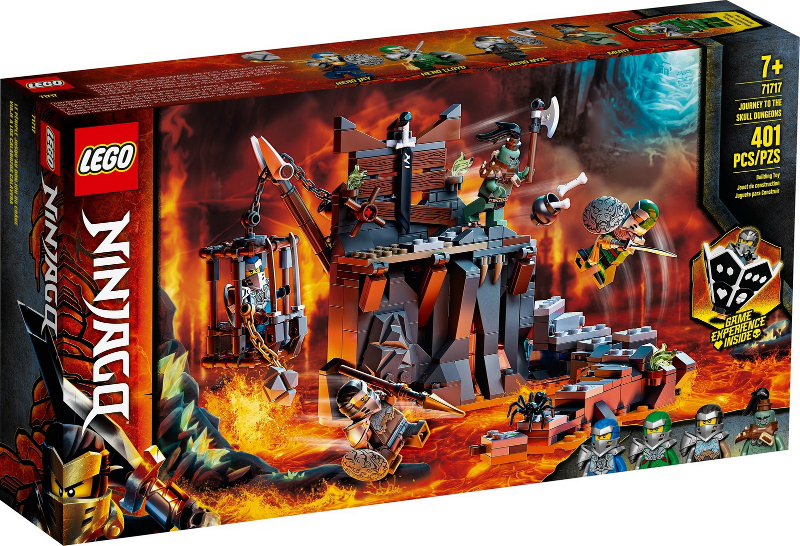 71717 Journey to the Skull Dungeons (Retired) LEGO Ninjago product image 1, provided for visual reference and product detail