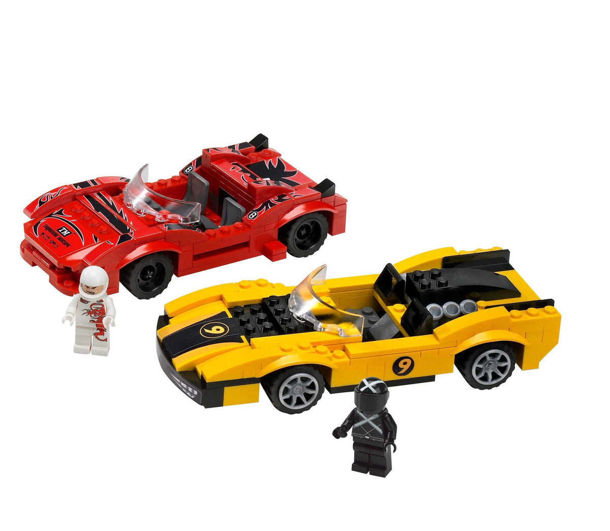 8159 Racer X & Taejo Togokhan (Retired) LEGO Speed Racer product image 2, provided for visual reference and product detail