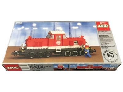 7755 Diesel Heavy Shunting Locomotive (Retired) LEGO Trains product image 1, provided for visual reference and product