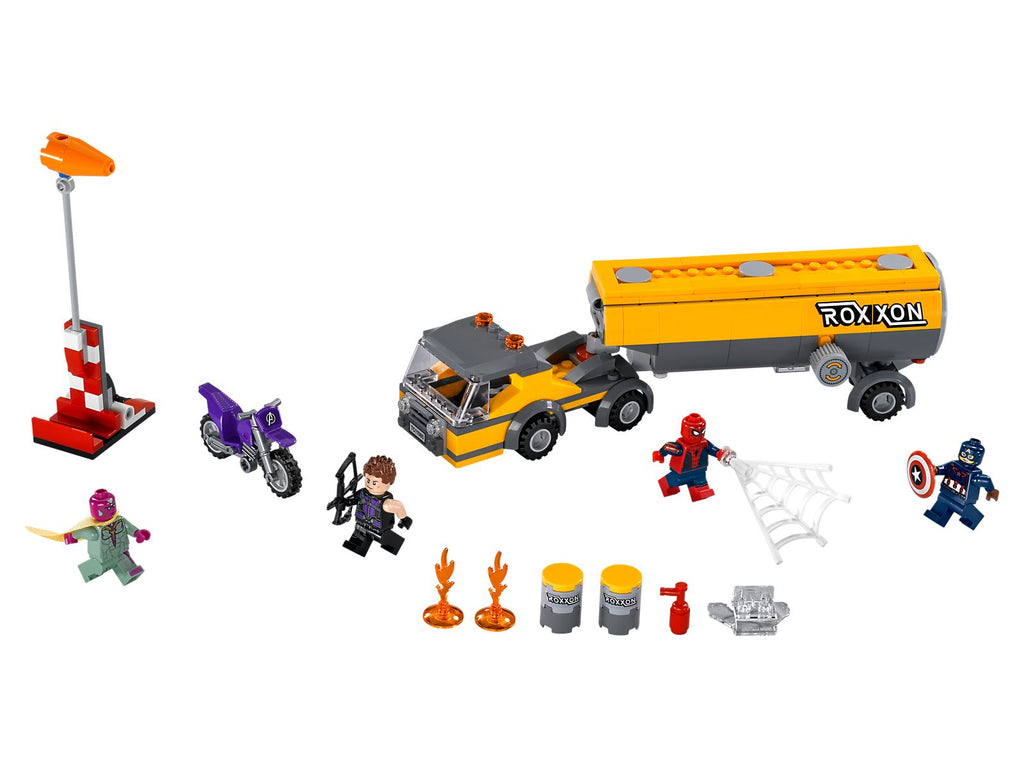 76067 Tanker Truck Takedown (Retired) LEGO Super Heroes product image 2, provided for visual reference and product detail