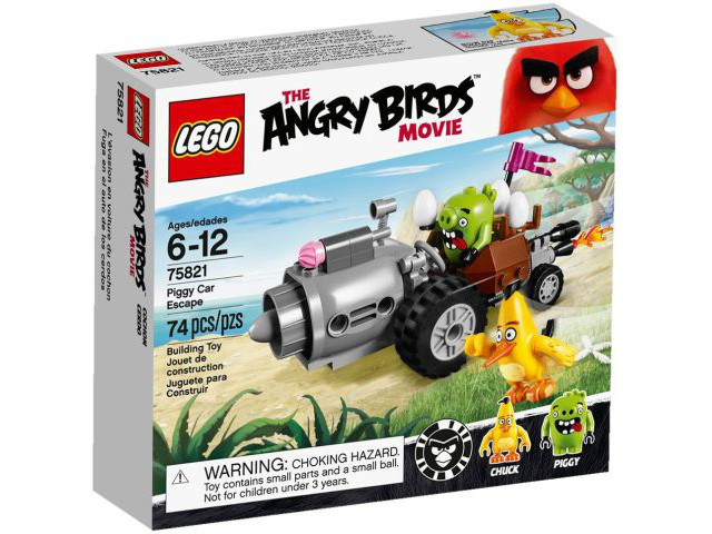 75821 Piggy Car Escape (Retired) LEGO The Angry Birds Movie product image 1, provided for visual reference and product
