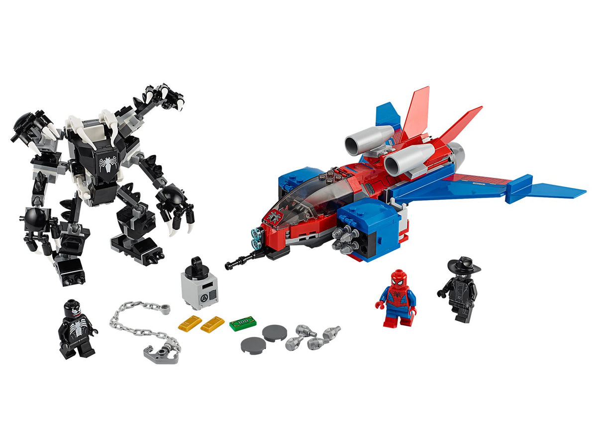 76150 Spiderjet vs. Venom Mech (Retired) LEGO Super Heroes product image 2, provided for visual reference and product detail