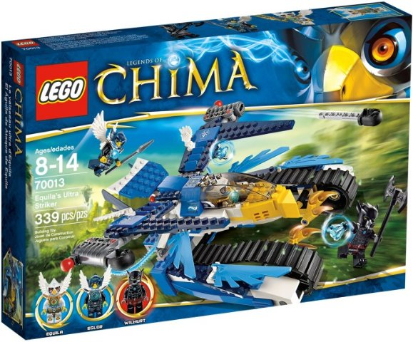 70013 Equila's Ultra Striker (Retired) LEGO Legends of Chima product image 1, provided for visual reference and product