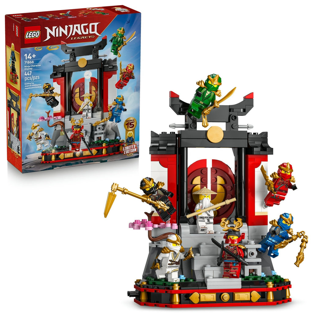 71866 Ninja Character Display (Retired) LEGO Ninjago product image 2, provided for visual reference and product detail review