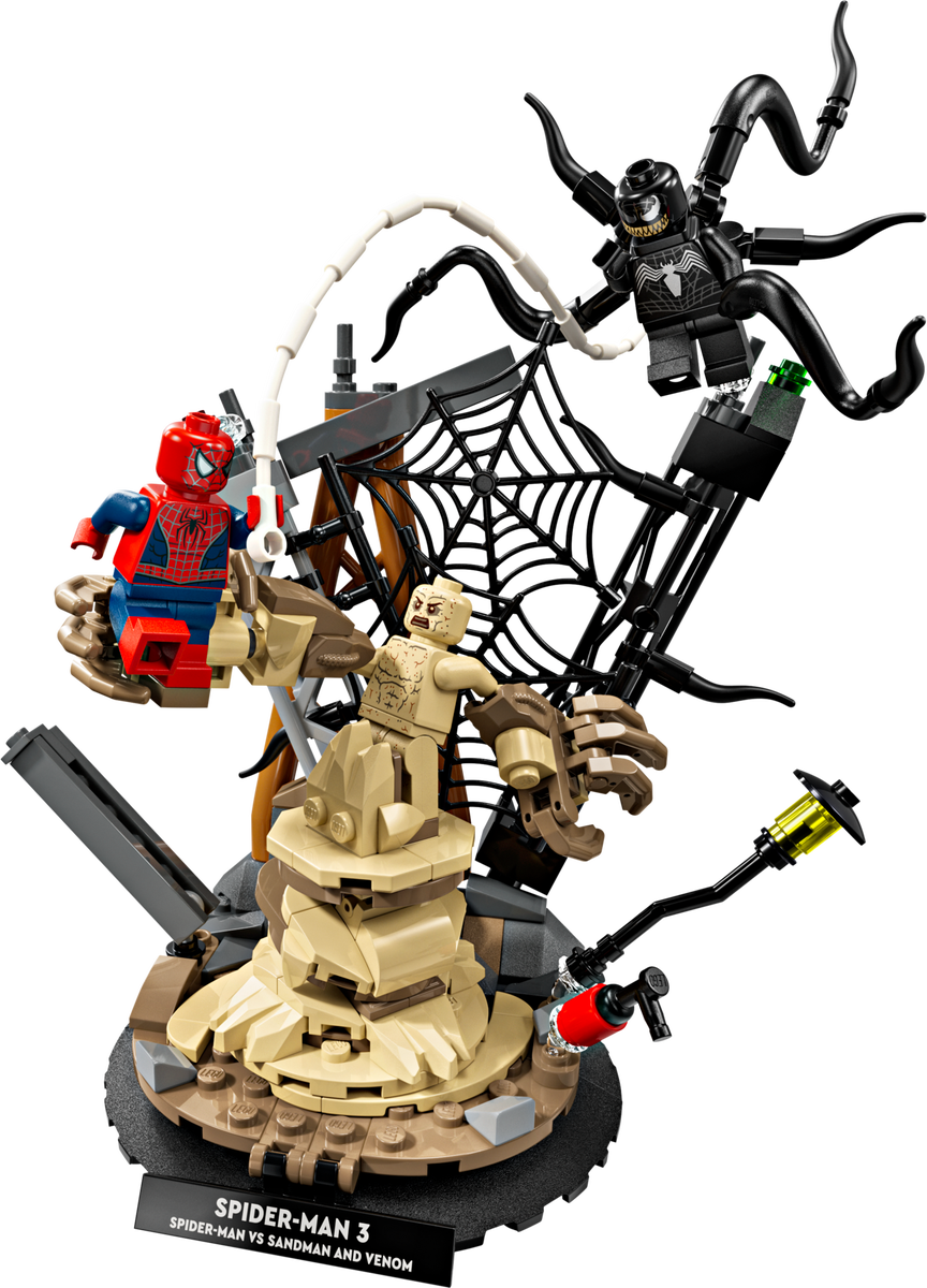 76334 Epic Battle: Spider-Man vs. Sandman (Retired) LEGO Super Heroes product image 3, provided for visual reference and