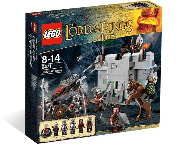 9471 Uruk-Hai Army (Retired) LEGO The Lord of the Rings product image 1, provided for visual reference and product detail