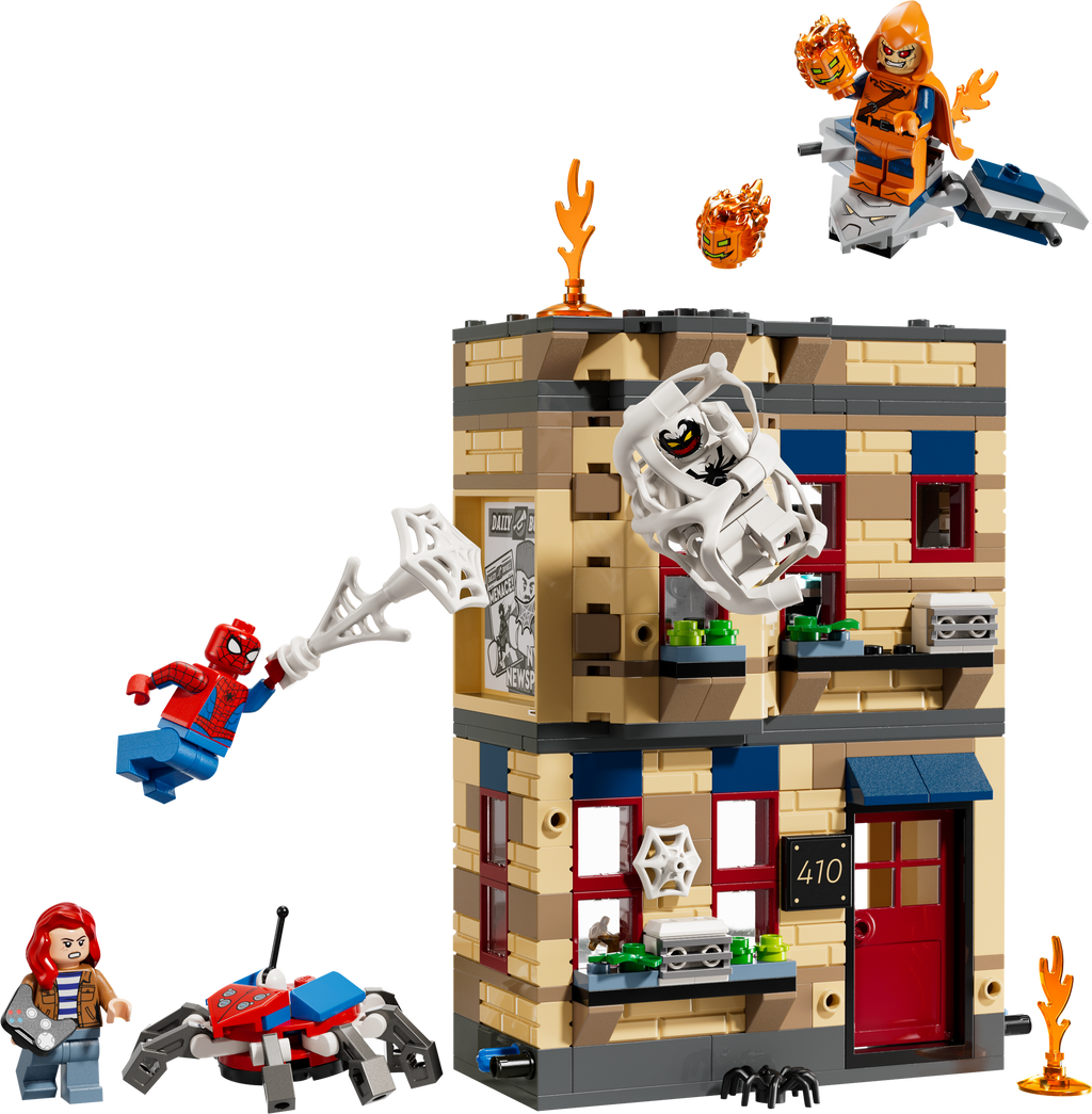 76317 Peter Parker's Apartment (Retired) LEGO Super Heroes product image 2, provided for visual reference and product detail