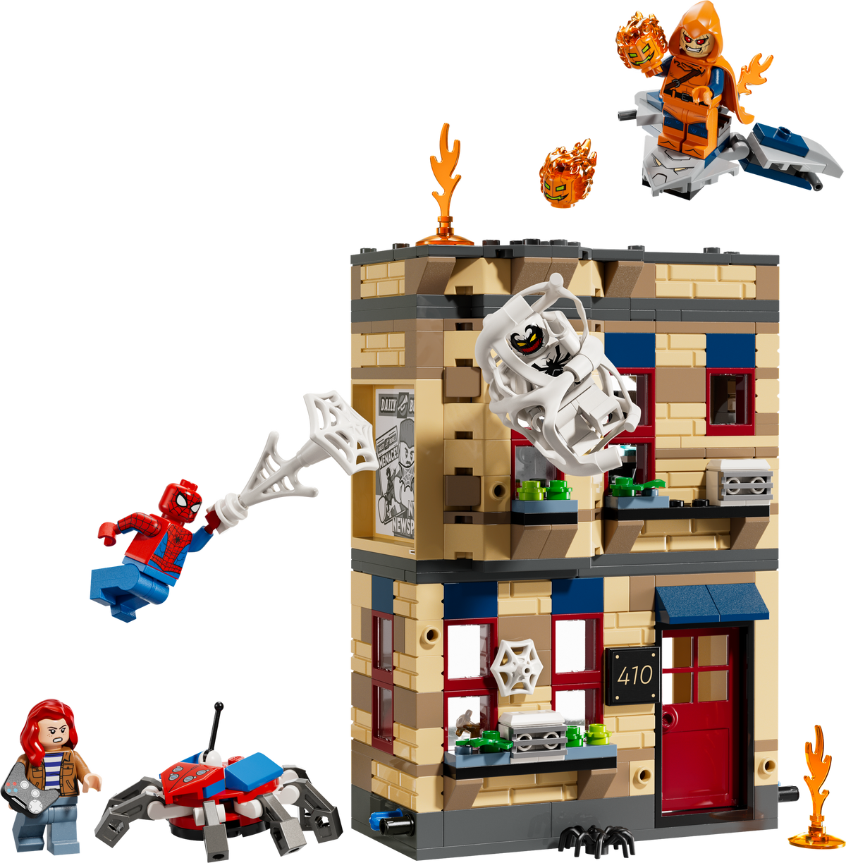 76317 Peter Parker's Apartment (Retired) LEGO Super Heroes product image 2, provided for visual reference and product detail