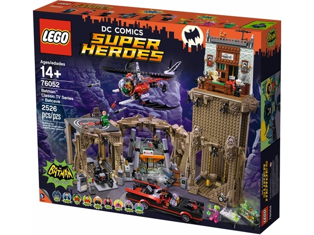 76052 Batman Classic TV Series - Batcave (Retired) LEGO Super Heroes product image 1, provided for visual reference and