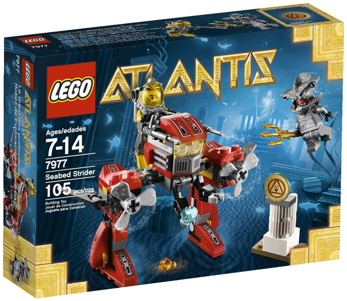 7977 Seabed Strider (Retired) LEGO Atlantis product image 1, provided for visual reference and product detail review