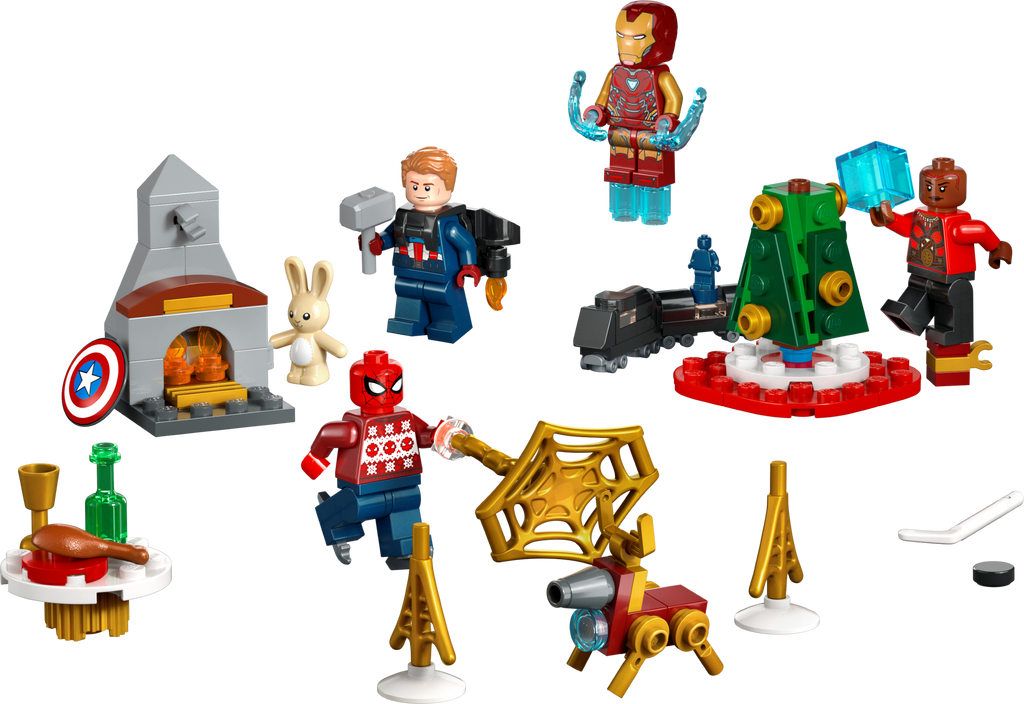 76267 Avengers Advent Calendar (2023) (Retired) LEGO Marvel product image 2, provided for visual reference and product