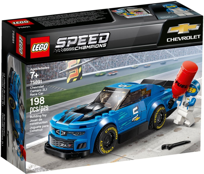 75891 Chevrolet Camaro ZL1 Race Car (Retired) LEGO Speed Champions product image 1, provided for visual reference and