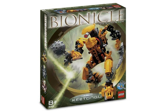 8755 Keetongu (Retired) LEGO BIONICLE product image 1, provided for visual reference and product detail review