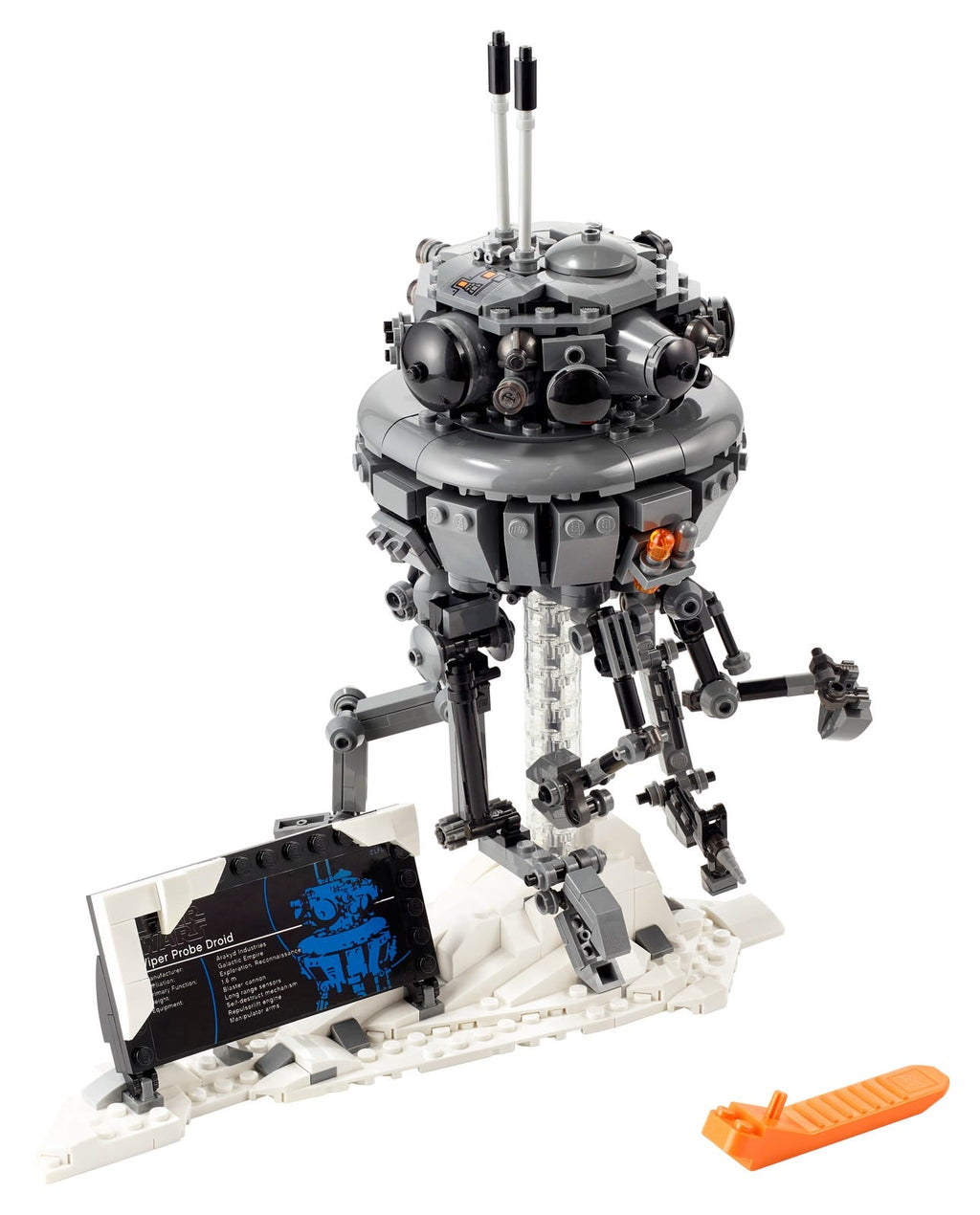 75306 Imperial Probe Droid (Retired) LEGO Star Wars product image 2, provided for visual reference and product detail review