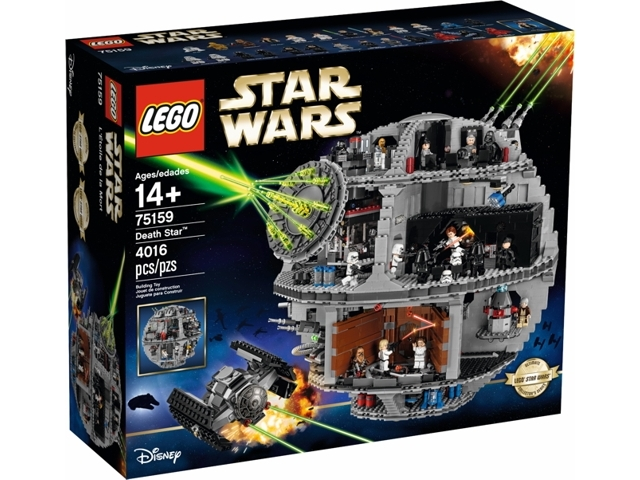 75159 Death Star (Retired) LEGO Star Wars product image 1, provided for visual reference and product detail review