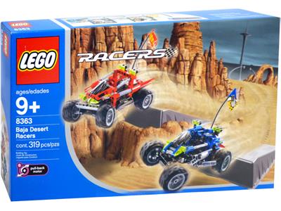 8363 Baja Desert Racers (Retired) LEGO Racers product image 1, provided for visual reference and product detail review