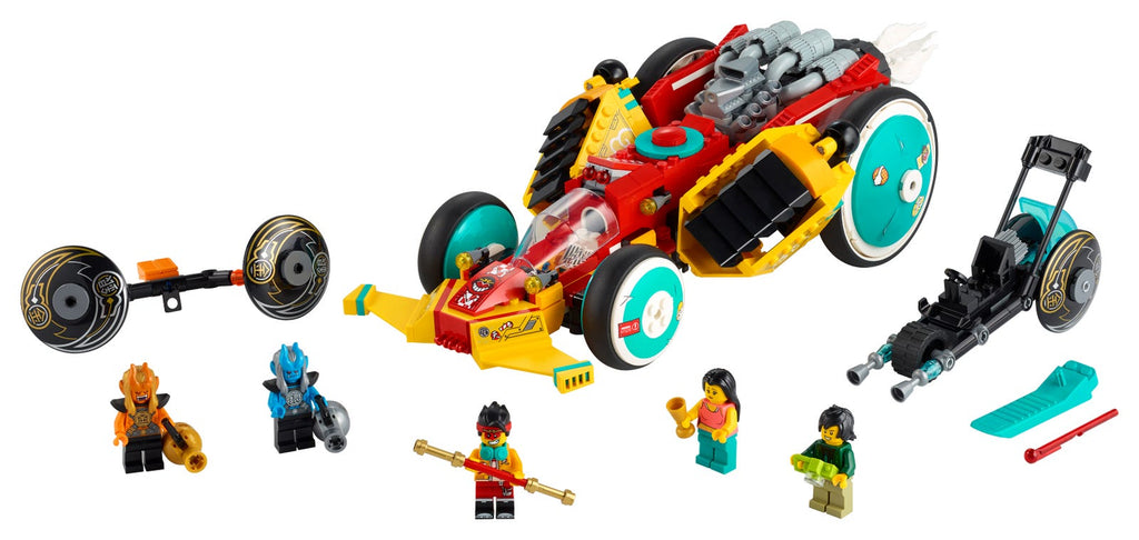 80015 Monkie Kid's Cloud Roadster (Retired) LEGO Monkie Kid product image 2, provided for visual reference and product