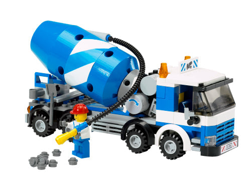 7990 Cement Mixer (Retired) LEGO City product image 2, provided for visual reference and product detail review