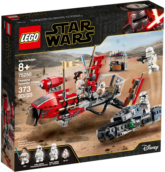 75250 Pasaana Speeder Chase (Retired) LEGO Star Wars product image 1, provided for visual reference and product detail review
