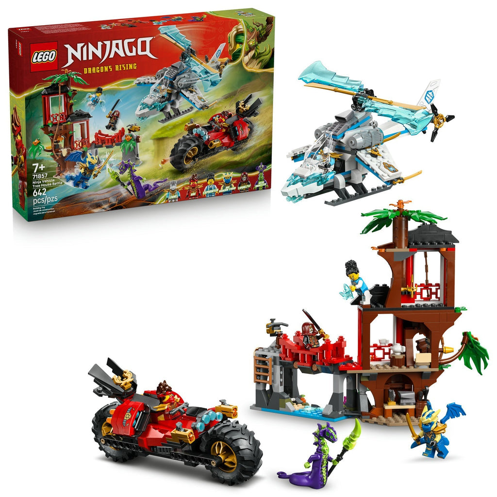 71857 Ninja Vehicle Tree House Battle (Retired) LEGO Ninjago product image 2, provided for visual reference and product