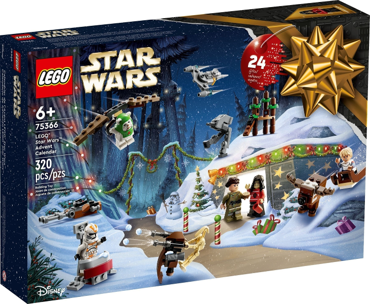 75366 Star Wars Advent Calendar (2023) (Retired) LEGO Star Wars product image 1, provided for visual reference and product