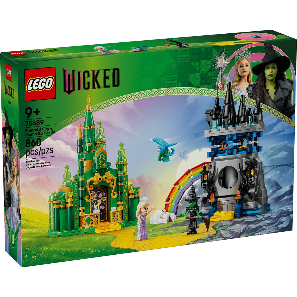 75689 Emerald City & Kiamo Ko Castle (Retired) LEGO Wicked product image 1, provided for visual reference and product detail