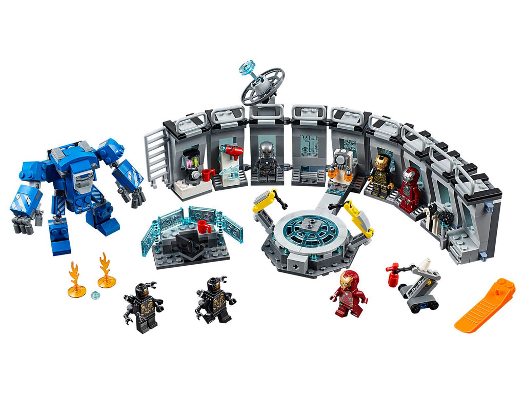76125 Iron Man Hall of Armor (Retired) LEGO Super Heroes product image 2, provided for visual reference and product detail