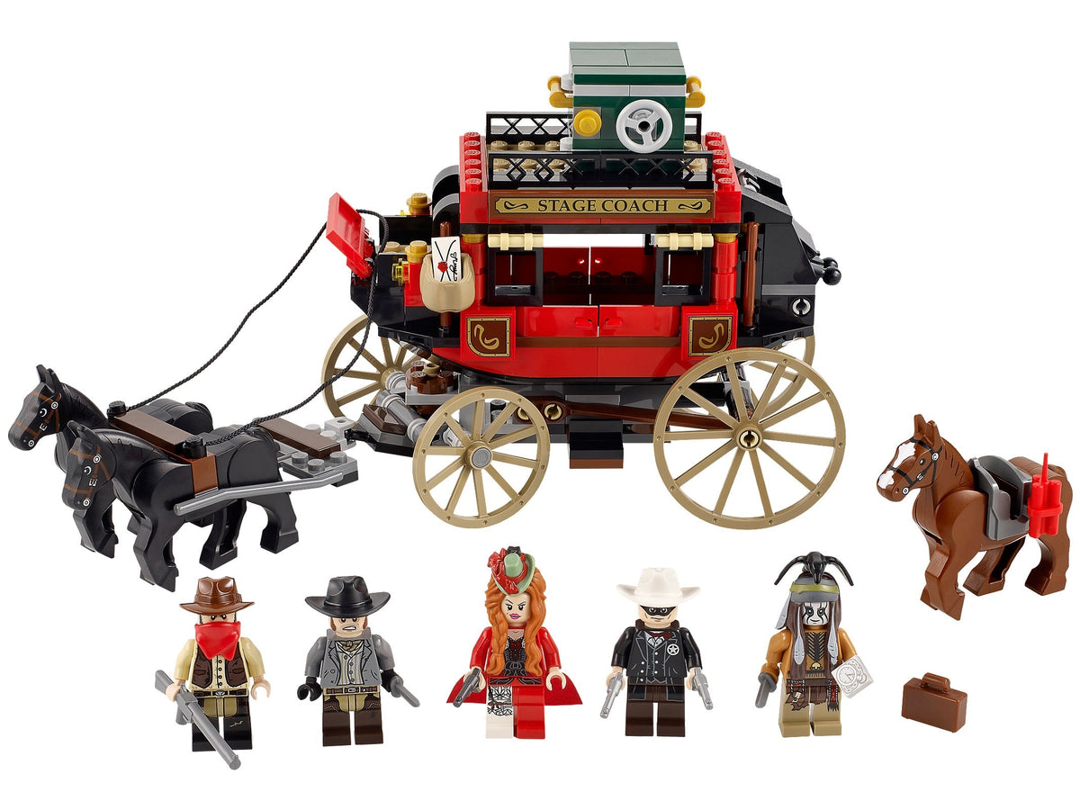 79108 Stagecoach Escape (Retired) LEGO The Lone Ranger product image 2, provided for visual reference and product detail