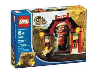 7413 Passage of Jun-Chi (Retired) LEGO Adventurers product image 1, provided for visual reference and product detail review
