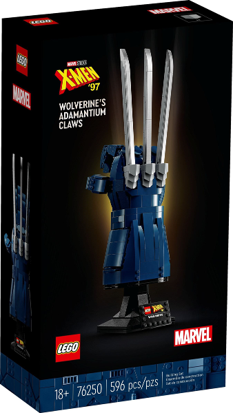 76250 Wolverine's Adamantium Claws (Retired) LEGO Super Heroes product image 1, provided for visual reference and product