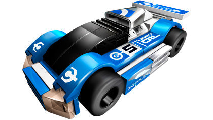 8662 Blue Renegade (Retired) LEGO Racers product image 2, provided for visual reference and product detail review
